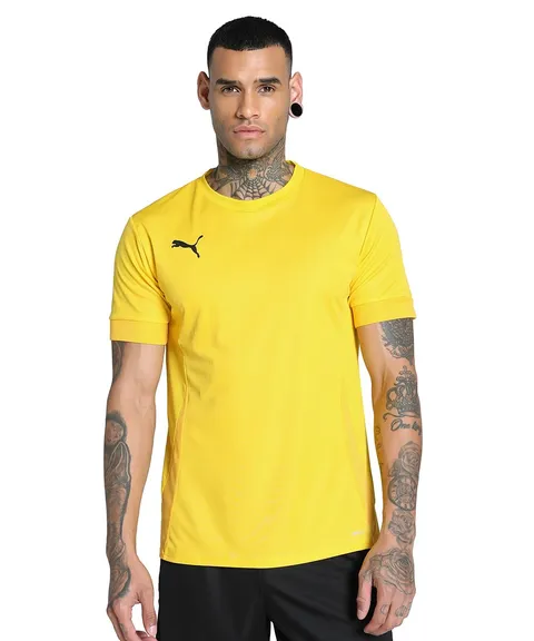 Puma teamGOAL Matchday Jersey - Maglietta da Calcio Adulti Unisex, Faster Yellow-Puma