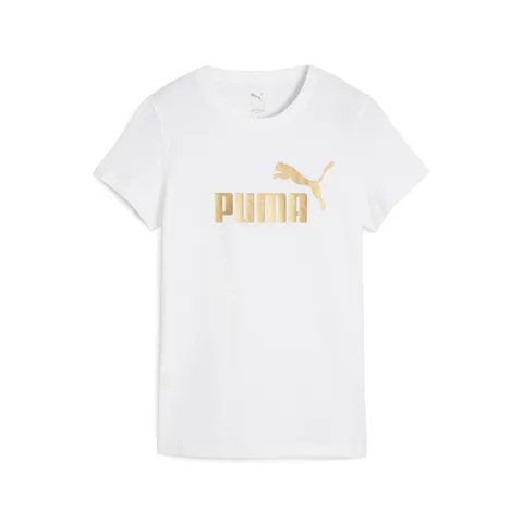 PUMA T-Shirt Unisex Ess Metallic No. 1 Logo Tee (Confezione da 1)
