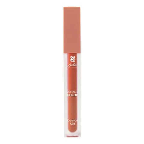 BioNike Defence Color - Comfort Mat Rossetto Matte Lunga Durata Opaco, Colore Pieno e