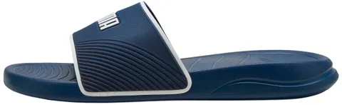 PUMA Popcat 20 GO Slide Sandal, unisex blu persiano bianco, taglia 40, Blu Persiano PUMA
