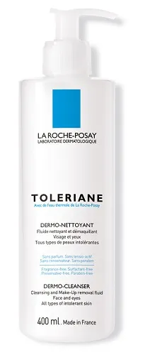 La Roche Posay Toleriane, Fluido Detergente e Struccante, Per Pelle Sensibile e Reattiva