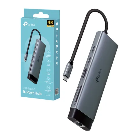 TP-Link UH9120C Hub USB-C 9 in 1 con Ethernet