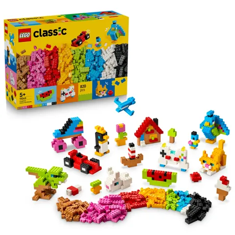 LEGO Classic Mattoncini Colorati Creativi - Giocattolo per la Motricità Fine - Costruisci