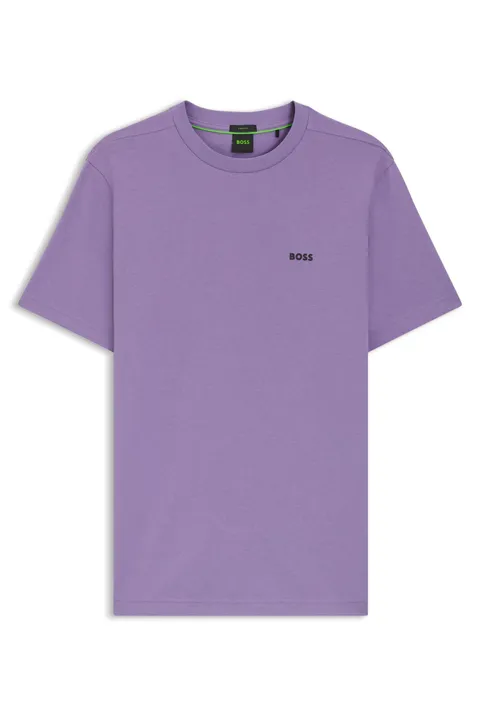 Boss Maglietta da Uomo, Bright Purple 521, XS