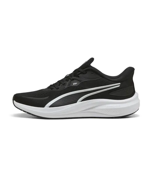 Puma Skyrocket Lite - Sneaker Unisex per Adulti, 2 Nero Bianco Argento, 38.5 EU