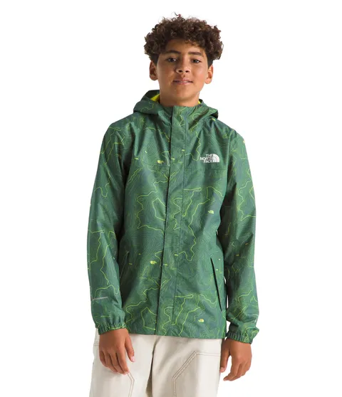 THE NORTH FACE NF0A8A4864T B ANTORA RAIN JACKET Giacca Unisex Bambino DUCK GREEN TNF TOPO PRI Taglia S