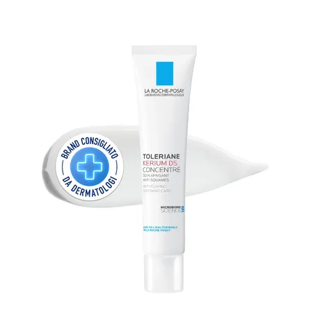 La Roche Posay Toleriane, Kerium DS Crema Lenitiva, Per Pelle Seborroica, Azione