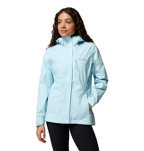 Columbia Pouring Adventure 3 Giacca da donna, impermeabile, luce marina, S