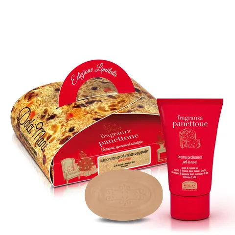 Helan, Panettone - Crema Mani Nutriente con Olio di Mandorle Dolci, Vitamina C e Vitamina