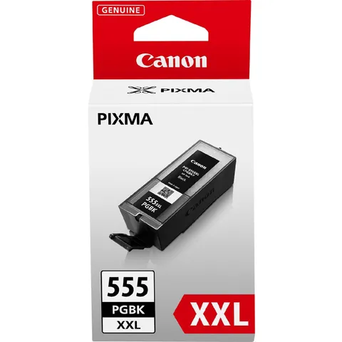 Canon PGI-555 PGBK XXL Cartuccia Inchiostro, Formato XXL, Nero pigmentato