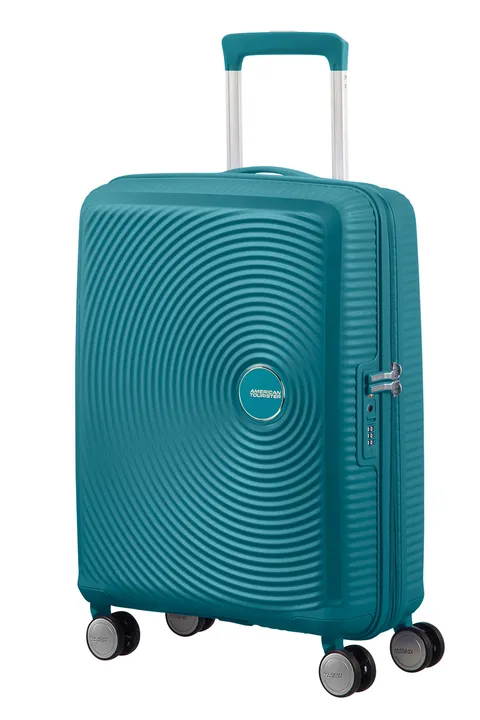 American Tourister Soundbox - Trolley S Espandibile Bagaglio a Mano, 55 cm, 35.5/41 L