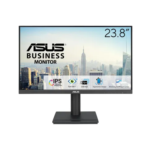 ASUS VA24DQFS, Monitor Business da 23,8” FHD IPS (1920 x 1080), Nero
