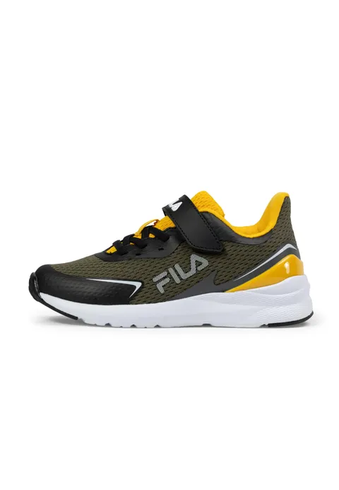 FILA Crusher V Kids, Scarpe da Ginnastica, Olive Night Saffron, 31 EU