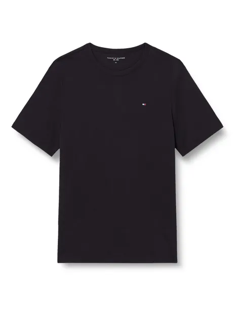 Tommy Hilfiger Maglietta da Uomo 3P SS Tee UM0UM03870 S/S, Nero (Nero/Nero/Nero), L