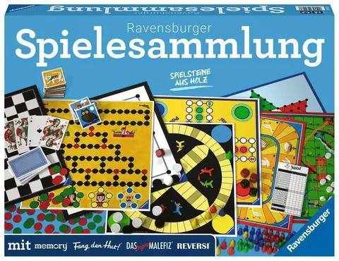 Ravensburger Game Collection 27293 Family Games 2022 D - Collezione di giochi per tutta