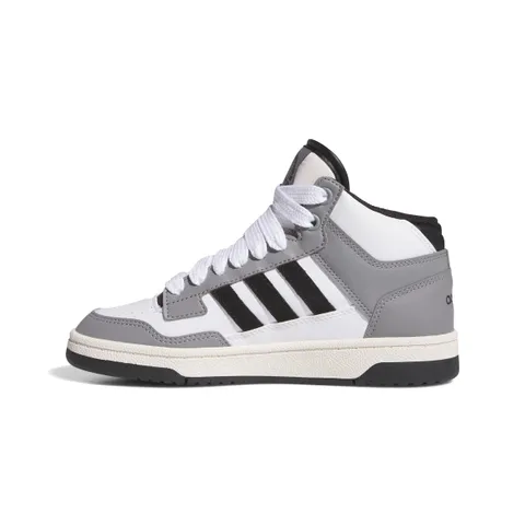 adidas Unisex - Bambini e Ragazzi Rapid Court Mid Junior Shoes, Grey Three/Core