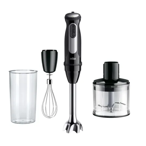 Braun Multiquick5 Pro MQ55236M, Minipimer CON 5 ANNI DI Assistenza, Frullatore ad