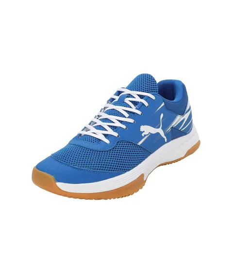 PUMA Unisex Varion Ii Scarpe da campo indoor, Puma Team Royal Puma White Gum, 40.5 EU