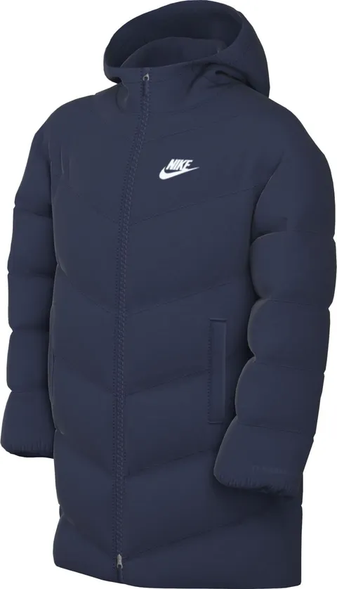 Nike Sportswear All Day Play Therma-Fit - Piumino da bambino, vestibilità ampia, HJ2722