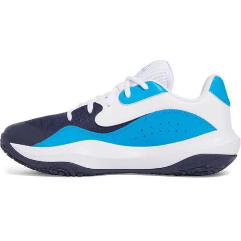 Under Armour UA Lockdown 7 - Scarpe da Basket Basse da Uomo, Blu Blu Elettrico Blu, 45 EU
