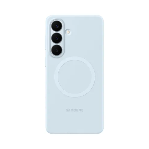 Samsung Silicone Magnet Case Galaxy S26+ azzurro