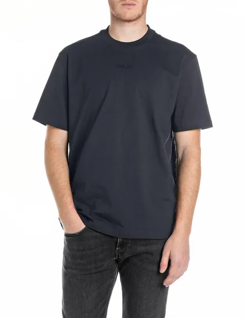 Replay M3100 T-Shirt, 067 Blu Notte, S Uomo