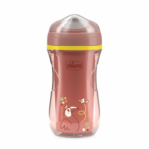 Chicco Active Cup Bicchiere Antigoccia 266 ml (14+ mesi) - Rosa