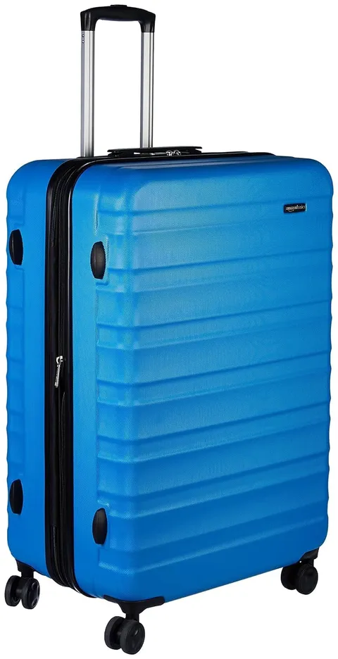Amazon Basics Valigia Rigida Grande - Bagaglio Espandibile ABS con 4 Ruote Doppie