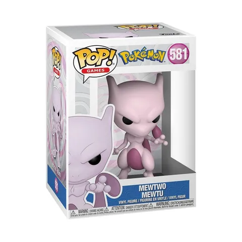 Funko POP! Games: Pokemon - Mewtwo - Figura in Vinile da Collezione - Idea Regalo