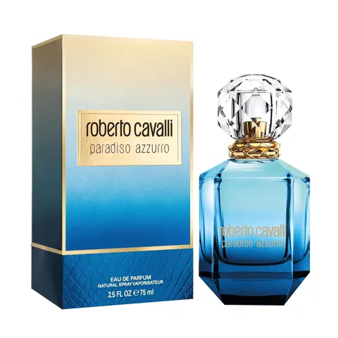 Roberto Cavalli Paradiso Azzurro, EDP, Profumo Fresco Acquatico, 75 ml