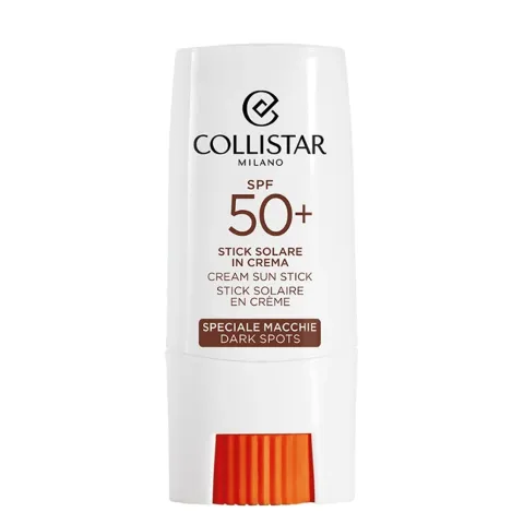 Collistar Stick Solare Crema SPF 50+,Protezione Alta, Previene, Tratta e Corregge le
