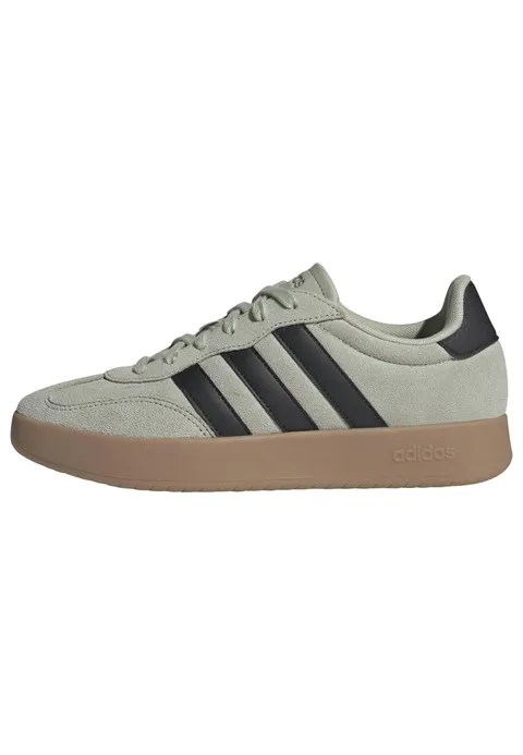 adidas Uomo Barreda Shoes, Halo Green/Core Black/Matte Silver, 40 EU
