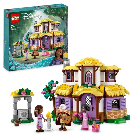 LEGO Disney Wish Il Cottage di Asha, Casa delle Bambole Giocattolo dal Film Wish con Mini