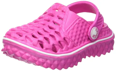 Chicco, Ciabatta Chiusa Ideale per Mare E Piscina Unisex - Bambini e Ragazzi, Fuxia 1, 22 EU