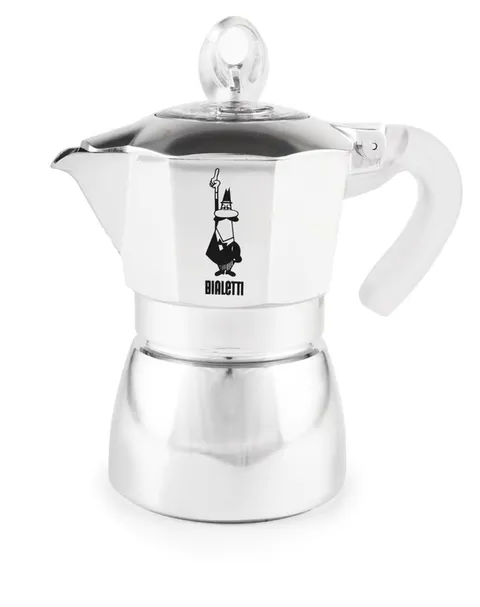 Bialetti Caffettiera Dama Pure Ice, 3 Tazze, Non Adatta a Induzione, 3 Tazze (159ml)