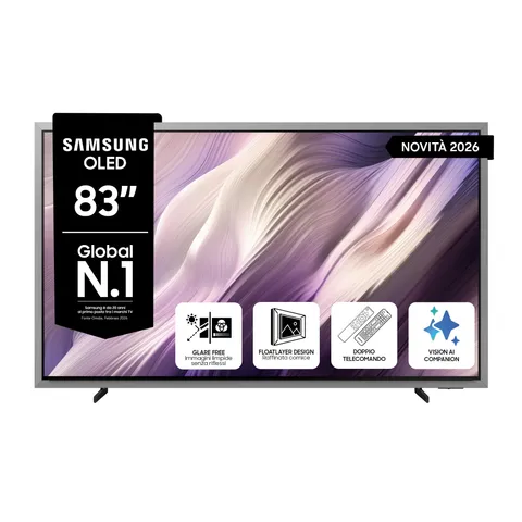 Samsung Smart TV 83" QE83S99HAEXZT OLED 4K Glare Free, HDR 10+, Motion Xcelerator 165Hz