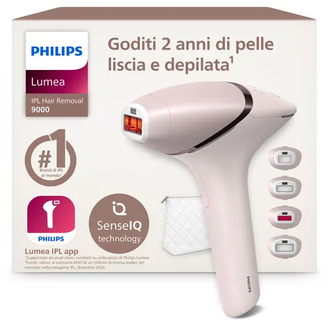 Philips Lumea 9000 Series Epilatore IPL SenseIQ
