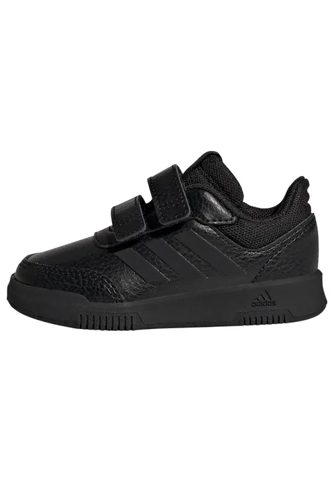 adidas Unisex - Bimbi 0-24 Tensaur Hook And Loop Shoes, Core Black/Grey Six, 22 EU