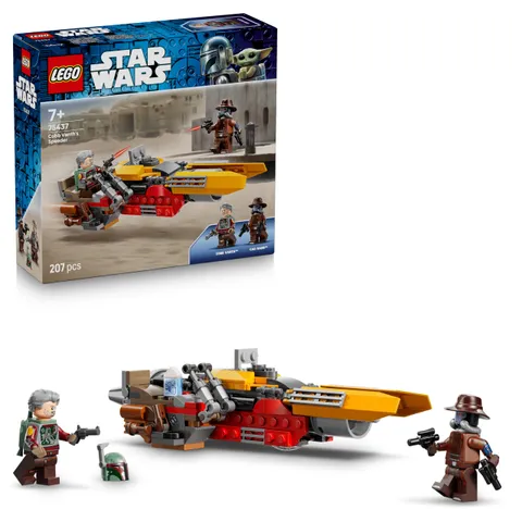 LEGO Star Wars 75437 Speeder di Cobb Vanth - Giocattolo con le Minifigure di Cobb Vanth e