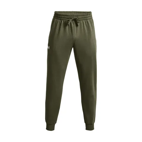 Under Armour Men's Rival Fleece Joggers - Marine OD Green / / White - XS
