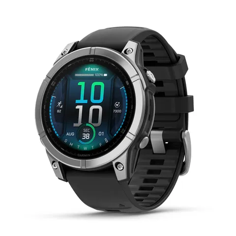 Garmin fēnix E, 47mm, Display Amoled 1,3", Touch e Pulsanti, 90+ App per lo Sport