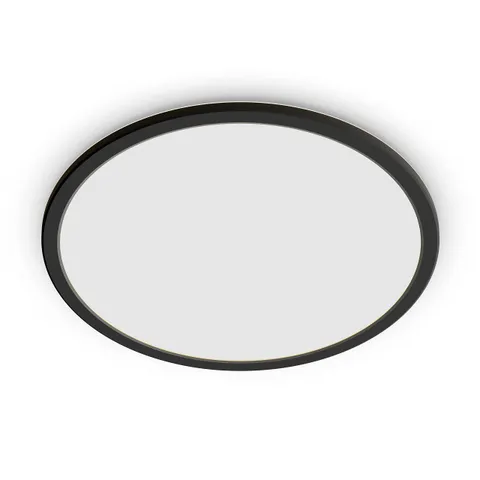 Philips LED Lampada Soffitto Superslim 18W 2700K, Nera