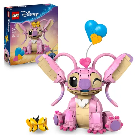 LEGO | Disney Angel - Lilo & Stitch Giocattolo da Costruire - Personaggio da Esposizione