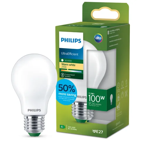 Philips LED Lampadina Goccia 100W E27 Classe A