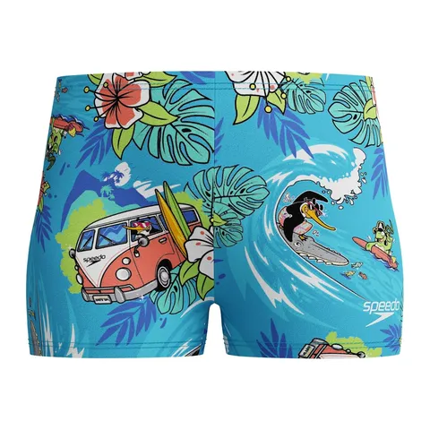Speedo Learn to Swim Digital Allove Aquashort per Bambino, Picton Blue, 9 Mois-12 Mois