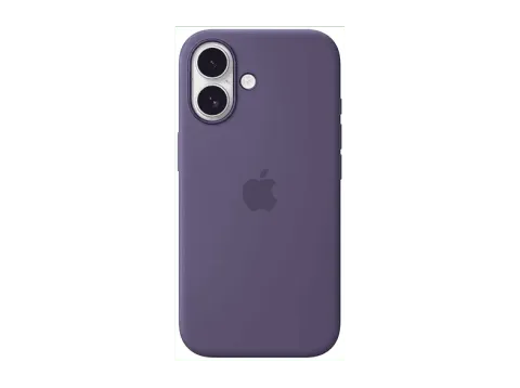 Apple Custodia MagSafe iPhone 17 silicone viola nebbia