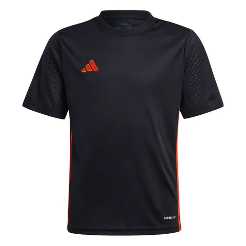 adidas Unisex - Bambini e Ragazzi Tabela 23 Jersey Youth Shirt, Black/Team Orange, 13-14