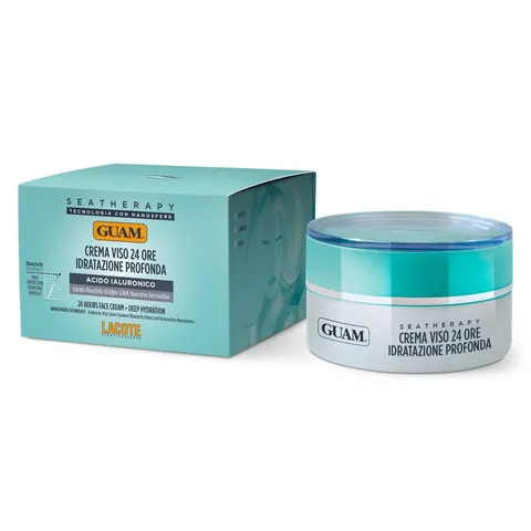 Guam Seatherapy - Crema Viso 24 ore 50ml Idratazione Profonda