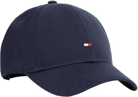 Tommy Hilfiger Cappellino Bambini Unisex Small Flag Cappellino da Baseball, Blu (Space