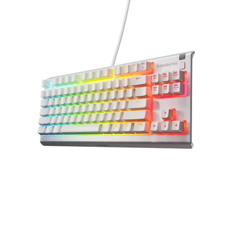 SteelSeries Apex 3 TKL Tastiera Gaming Bianco